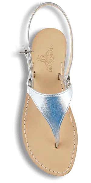 White leather sandals from Da Costanzo Capri - Da Costanzo - Manecapri